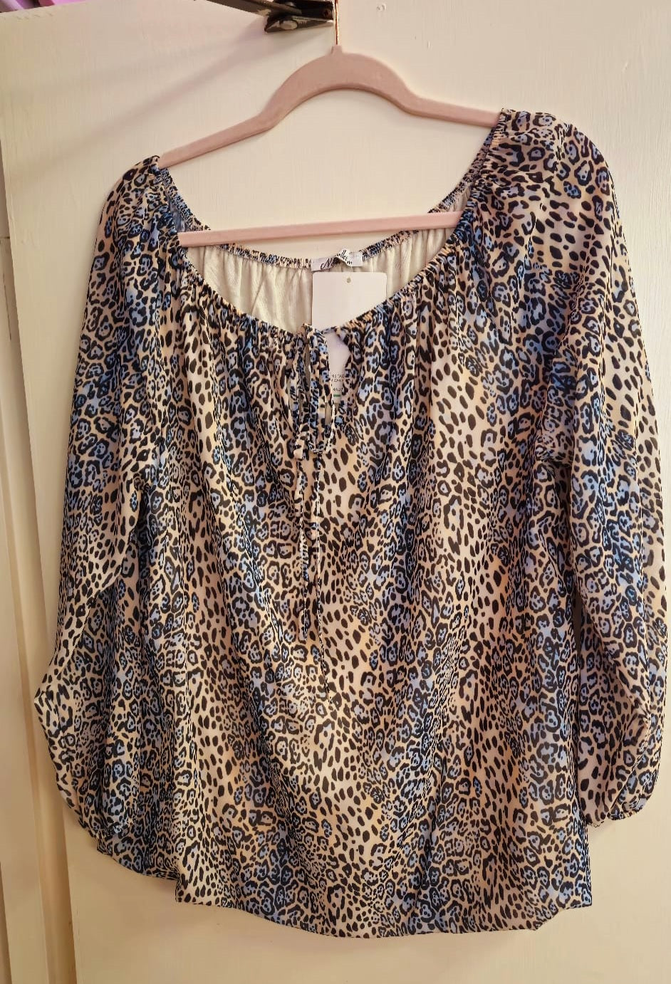 Onesize animal print top