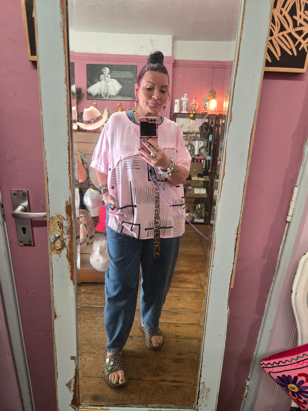 Baby pink top
