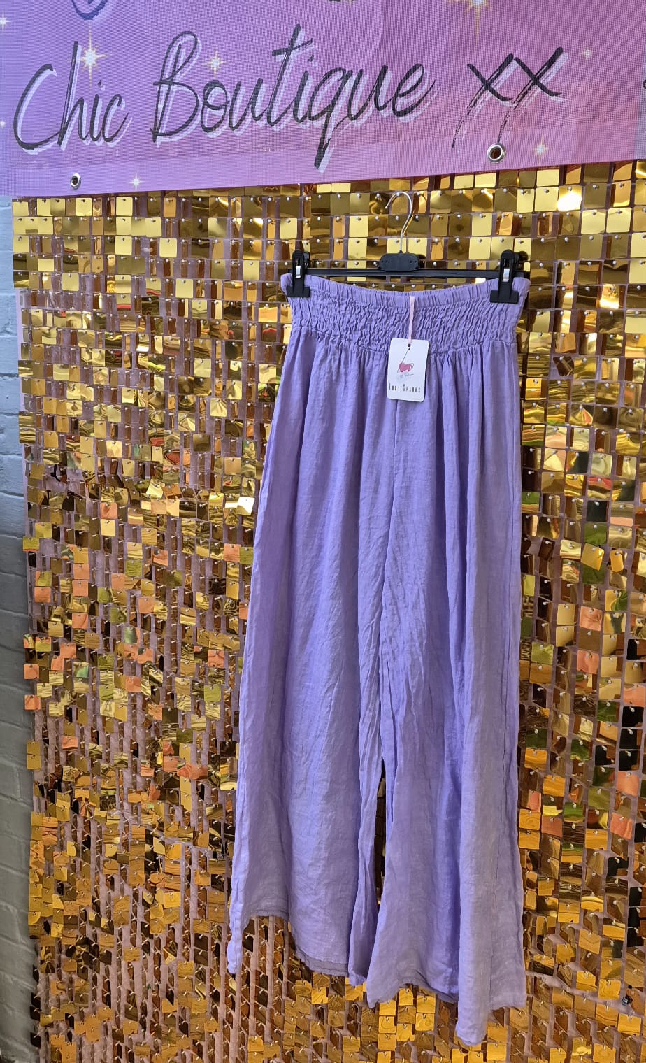 New lucy sparks wide leg trousers