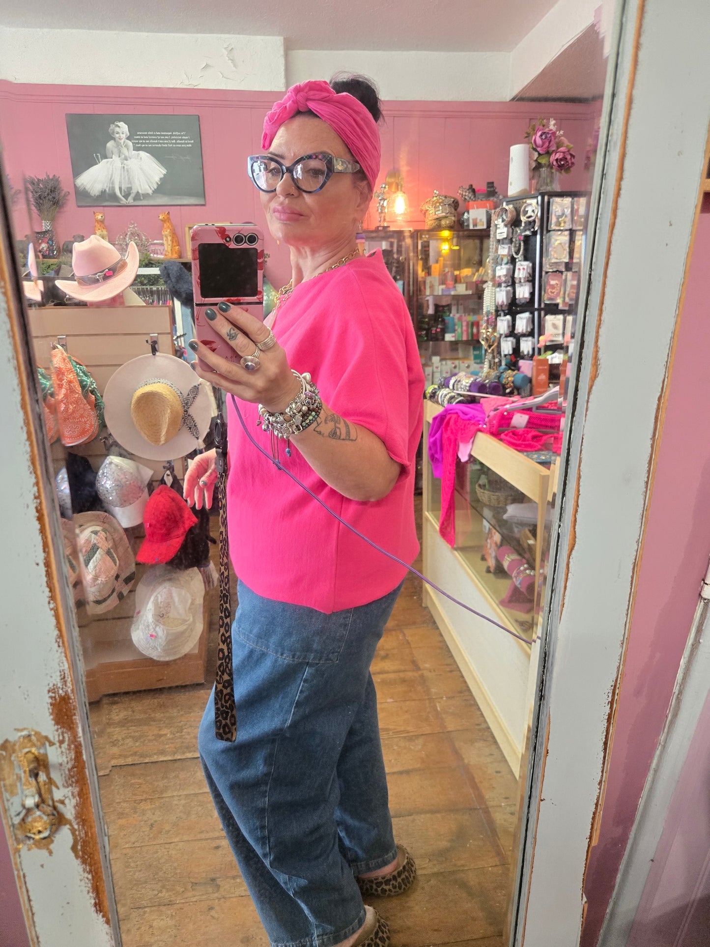 Pink  jumper