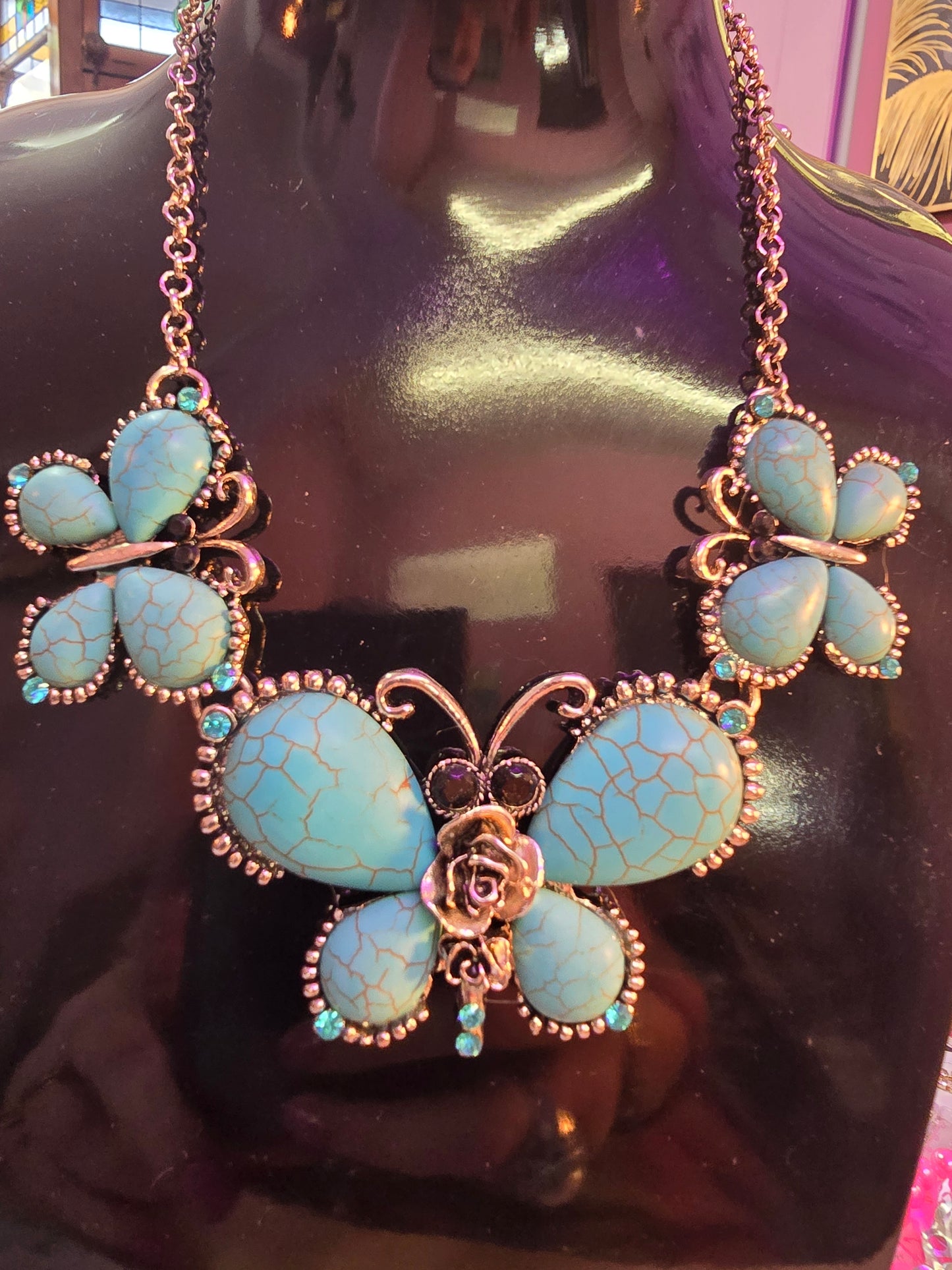 Butterfly necklace