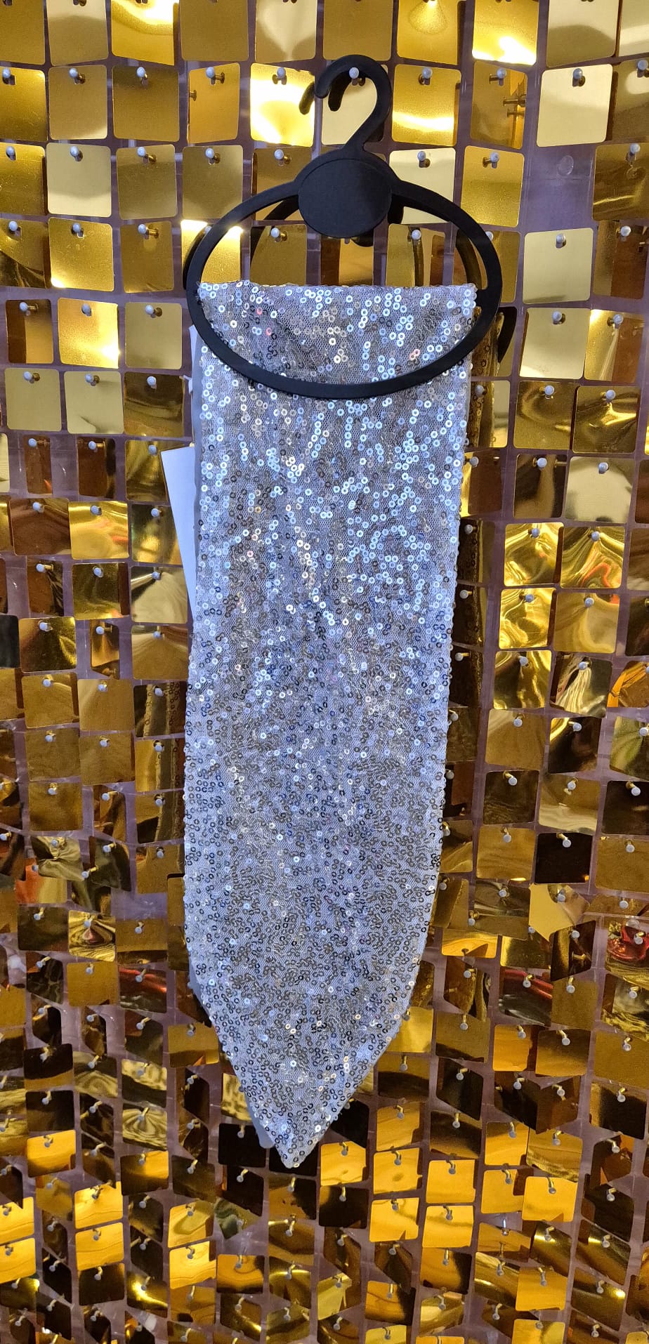 Silver sparkle bebop