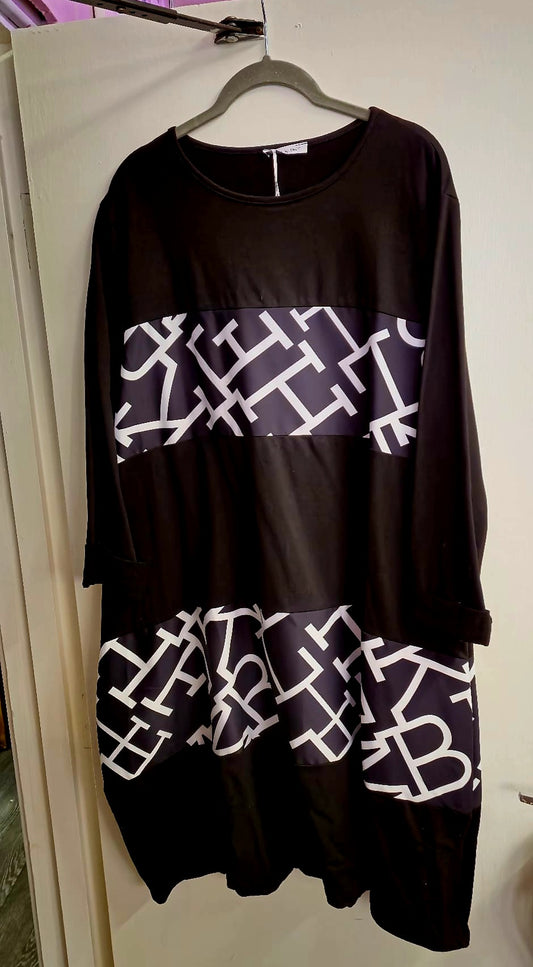 Sweatshirt tunic onesize