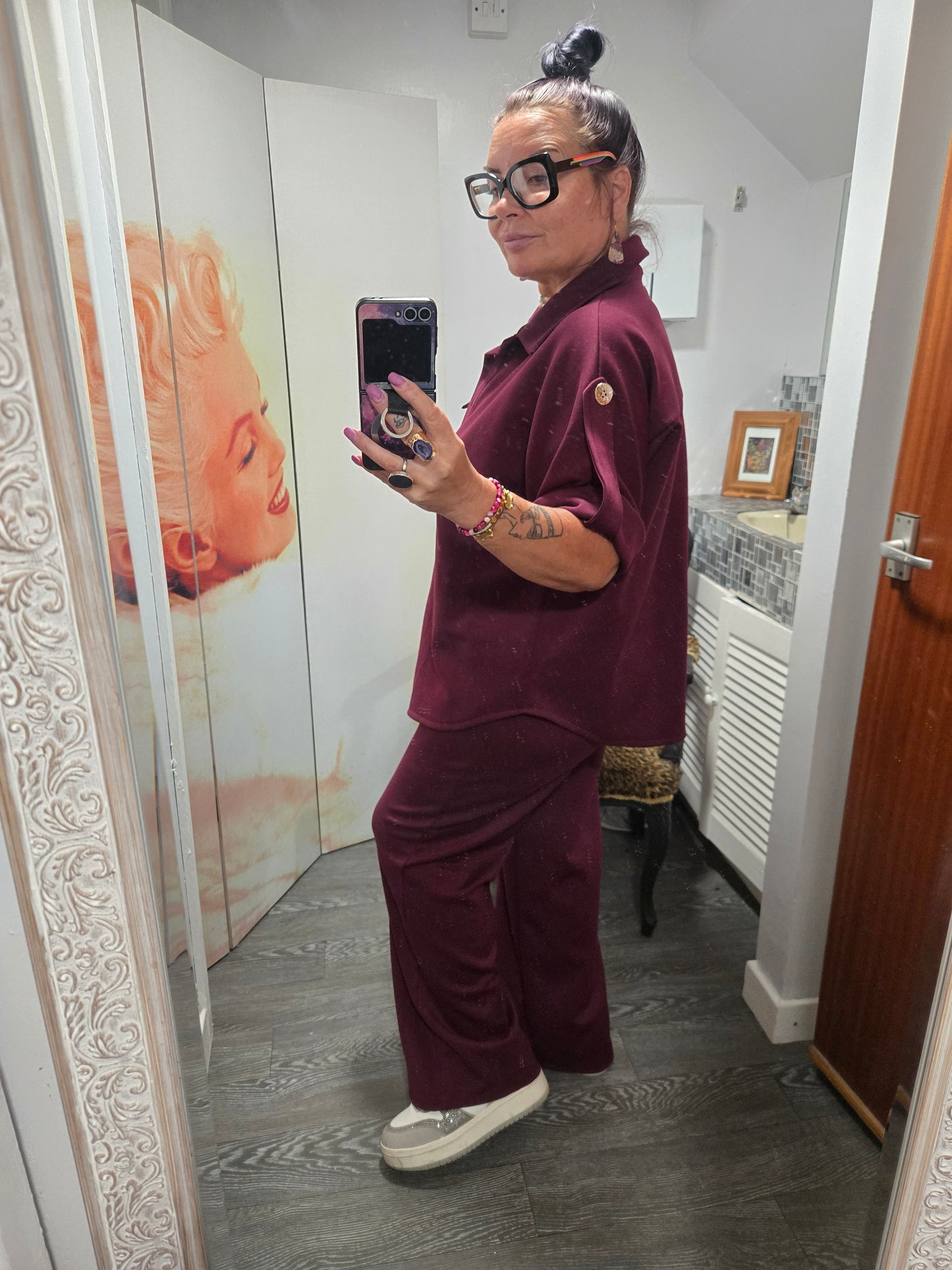 New Co/ords button trouser set