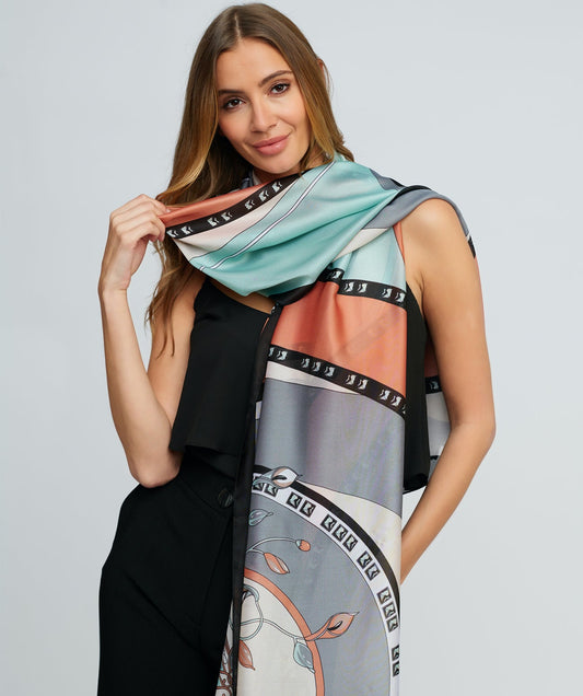 Abstract scarf pia rossini