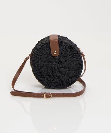 Round ratten bag