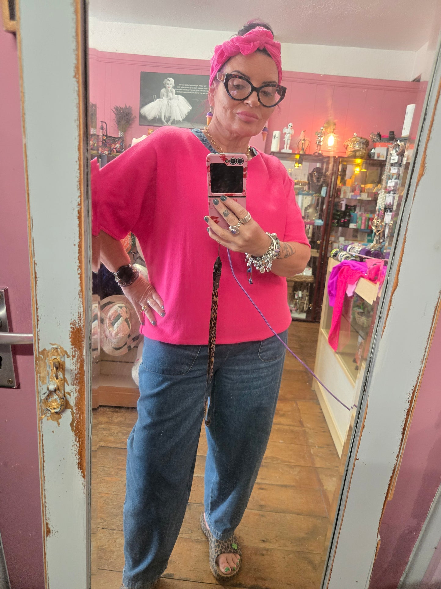 Pink  jumper